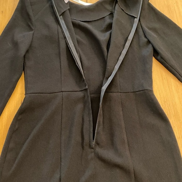 ASOS Women’s Classic Black Versatile Long Sleeve Short Dress size 8 New - Picture 2 of 16